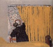 Edouard Vuillard Yellow curtains Spain oil painting artist